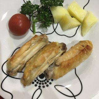 鳥手羽中の和風オーブン焼き